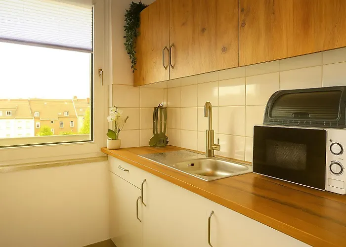 Livemore24 - 2 In Wlan - Smart-tv - 24-7 Check-in Und Kueche Lejlighed Duisburg